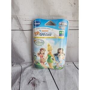 Vtech V smile VMotion Learning System Tinkerbell Disney Fairies Game New